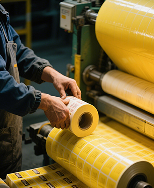 不（bú）幹膠標簽