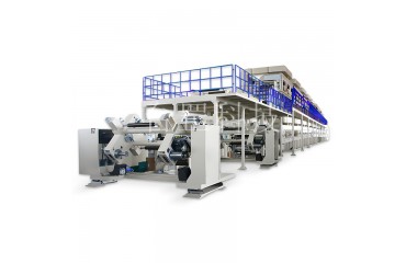 高架式双面涂布机PET静电膜导电膜扩散膜刮（guā）刀微凹涂覆机