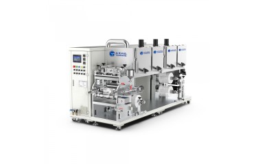 PET薄膜涂布机狭缝微凹（āo）铜箔铝箔电解液浆料（liào）双（shuāng）面浸涂机