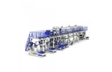 非晶铁芯（xīn）硅钢带材涂布（bù）机光柱膜镀铝膜金属箔材湿法涂布复合（hé）机