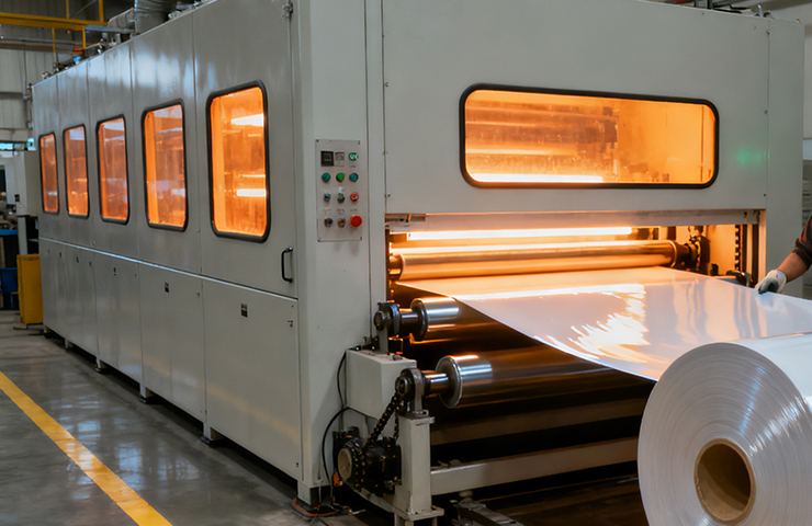 塗（tú）布固化：從粘流態到固態