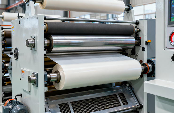 三輥逆轉塗布：適（shì）配不（bú）同黏度塗布液的加（jiā）工需求