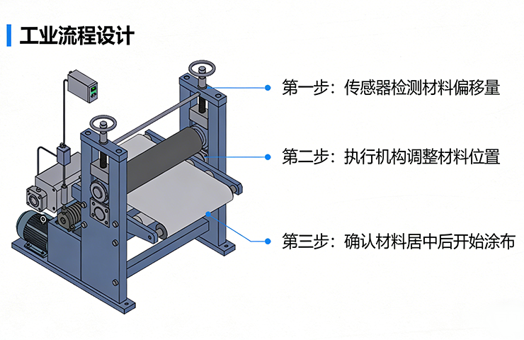 塗布前糾偏vs後糾偏選型+故障調試